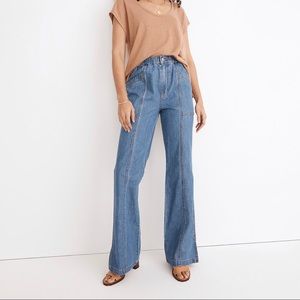Madewell Denim Pull-On Loose Flare Jean